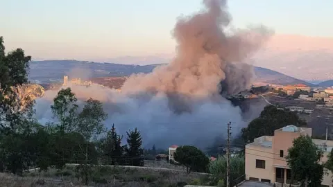 Israel's Air Strikes Target South Lebanon