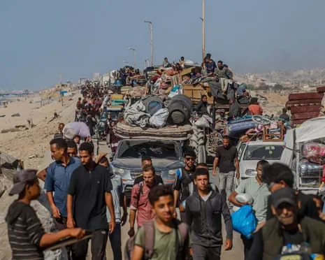Israeli Forces Attempt to Drive Civilians Out of Gaza's Urban Center as Military Operation Advances