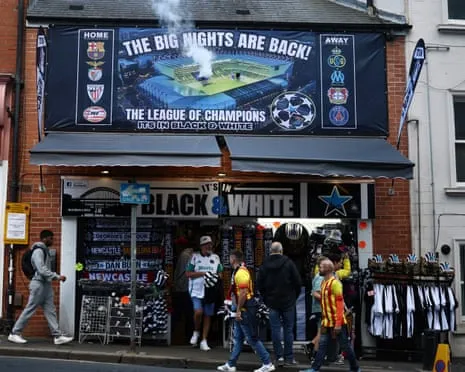 The Magpies Welcome Barcelona in Champions League Clash