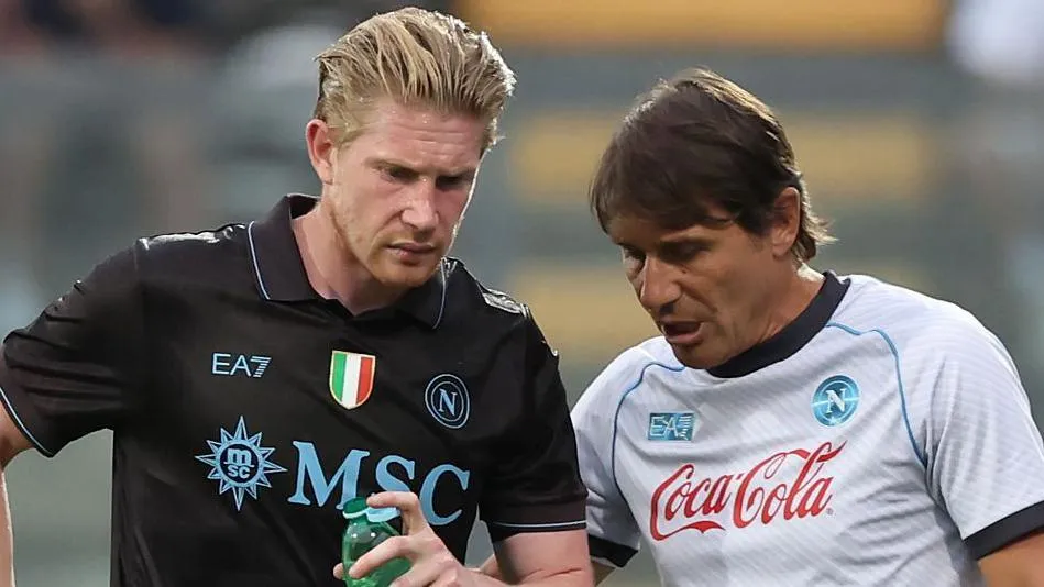 Celebrated in the manner of Diego Maradona – will Kevin De Bruyne make a comeback to trouble the Citizens?